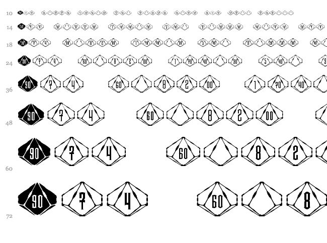 Steampips font waterfall